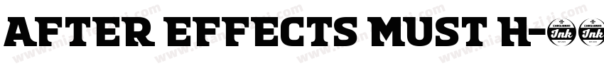 After Effects must h字体转换